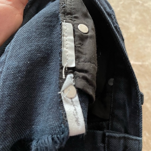 One teaspoon WORN BLACK BONITAS LOW WAIST DENIM SHORT 28 - Picture 13 of 14
